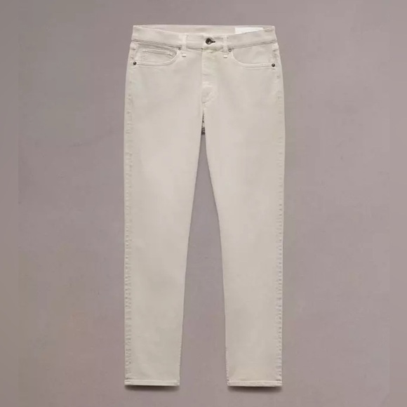 Men’s Rag & Bone Taupe Slim Jeans Modern Tailored Fit 2 Slim Size 32 button fly - Picture 1 of 14